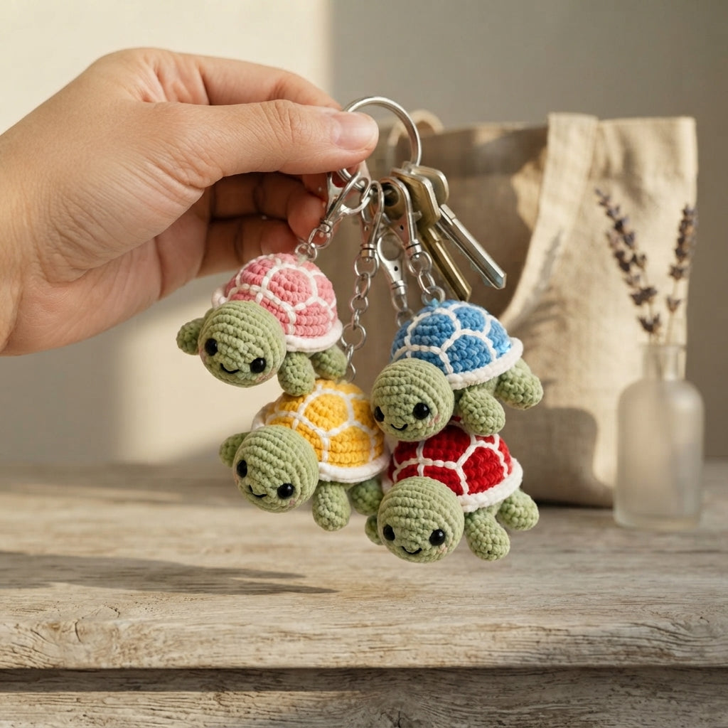 Lovely Bag Charm Accessory | Crochet PDF Pattern — Design 2