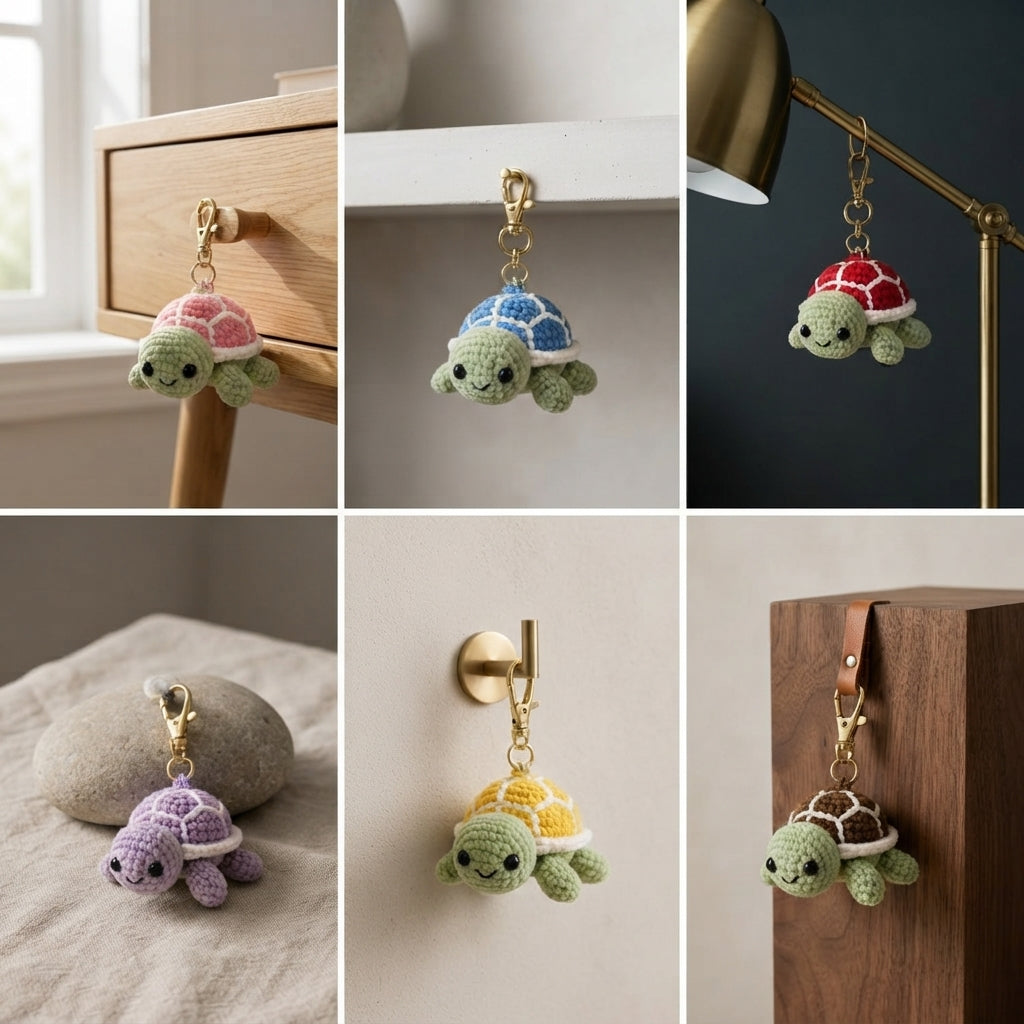 Lovely Bag Charm Accessory | Crochet PDF Pattern — Design 2