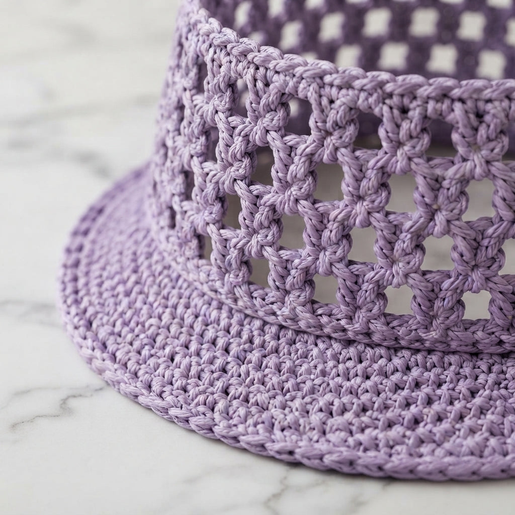 Stylish Sun Visor | Handmade Crochet PDF