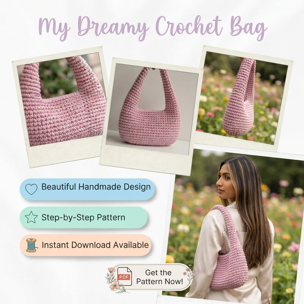 Handbag Purse V3 | Crochet Pattern PDF