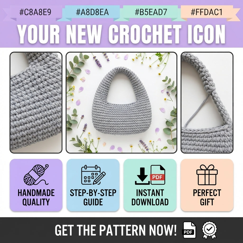 Handbag Purse V3 | Crochet Pattern PDF