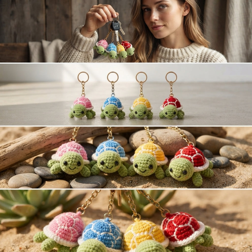 Lovely Bag Charm Accessory | Crochet PDF Pattern — Design 2