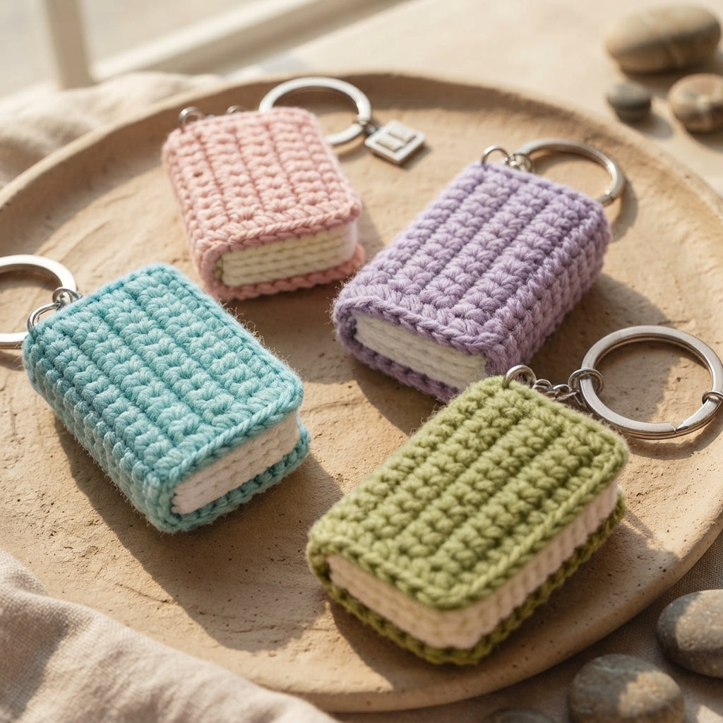 Delightful Bag Charm Mini | Amigurumi Keychain PDF — Design 2
