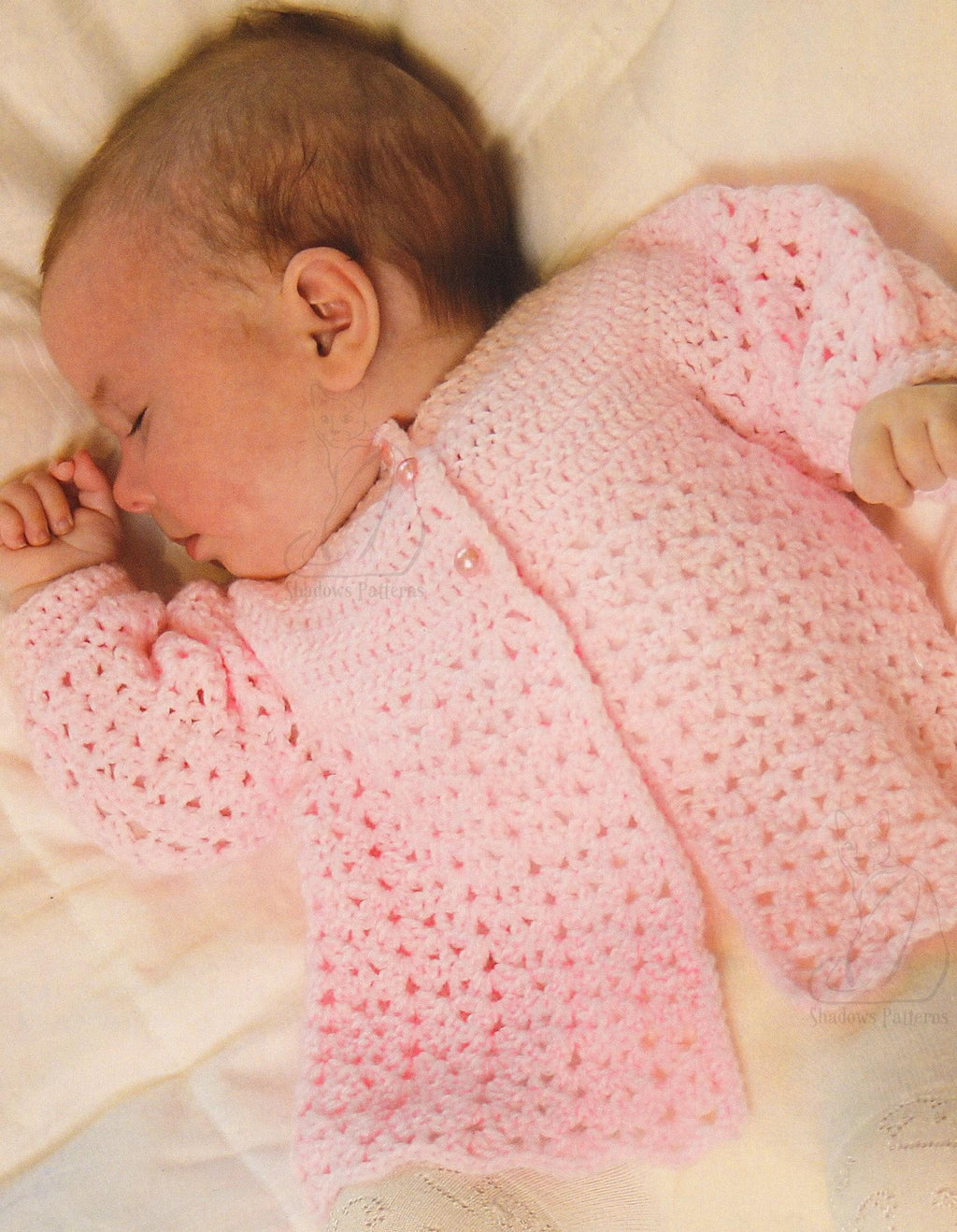 Babies Pretty Matinee Baby Crochet Pattern | Crochet Pattern PDF