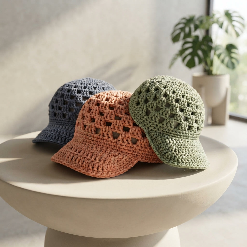 Charming Visor Design | Crochet PDF Pattern