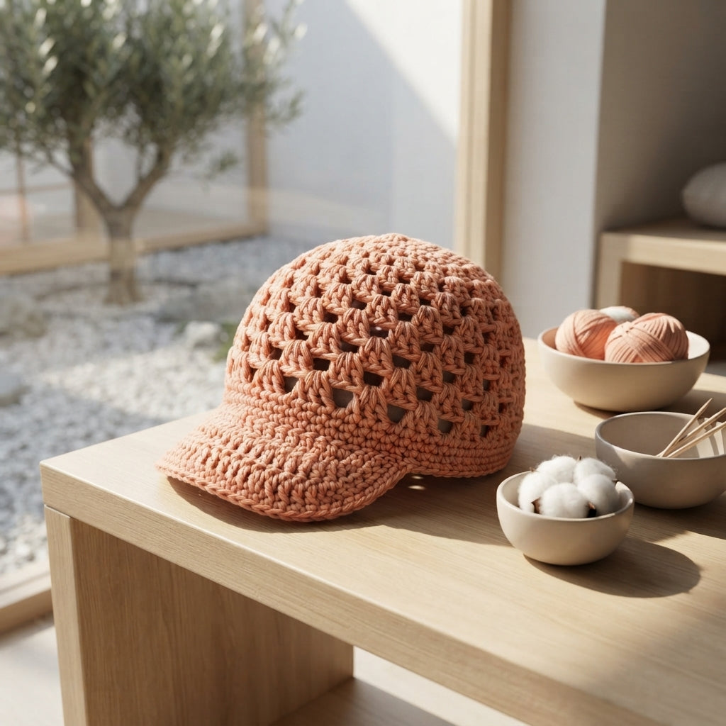 Charming Visor Design | Crochet PDF Pattern