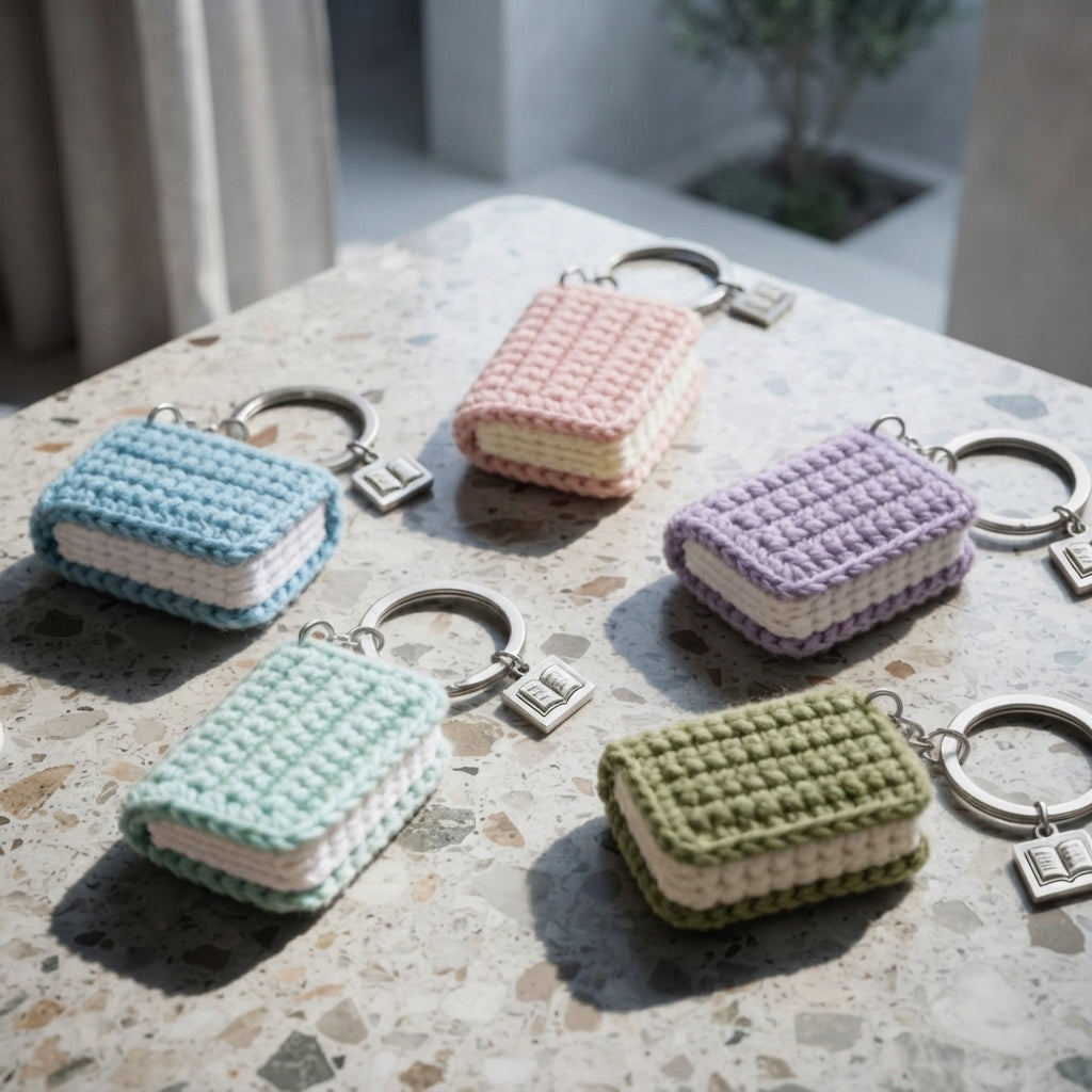 Delightful Bag Charm Mini | Amigurumi Keychain PDF — Design 2