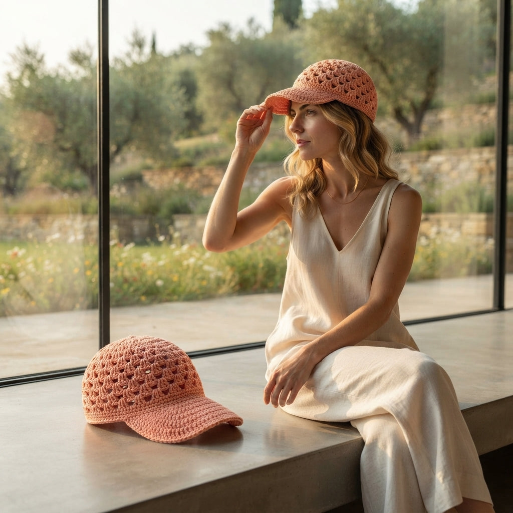 Charming Visor Design | Crochet PDF Pattern