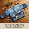 Little Applique Cardigan Baby Cardigan | Crochet Pattern PDF