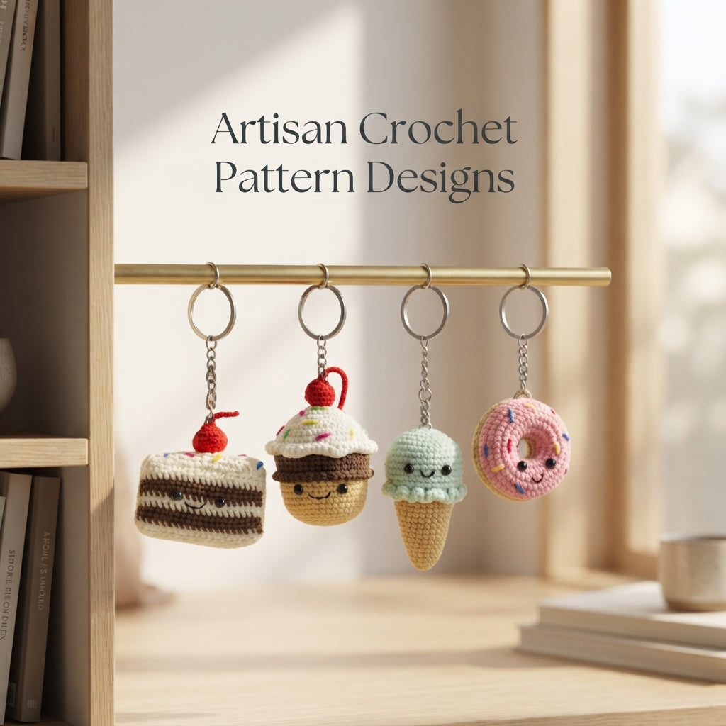Epic Crochet Collection | 4+ Keychain Patterns
