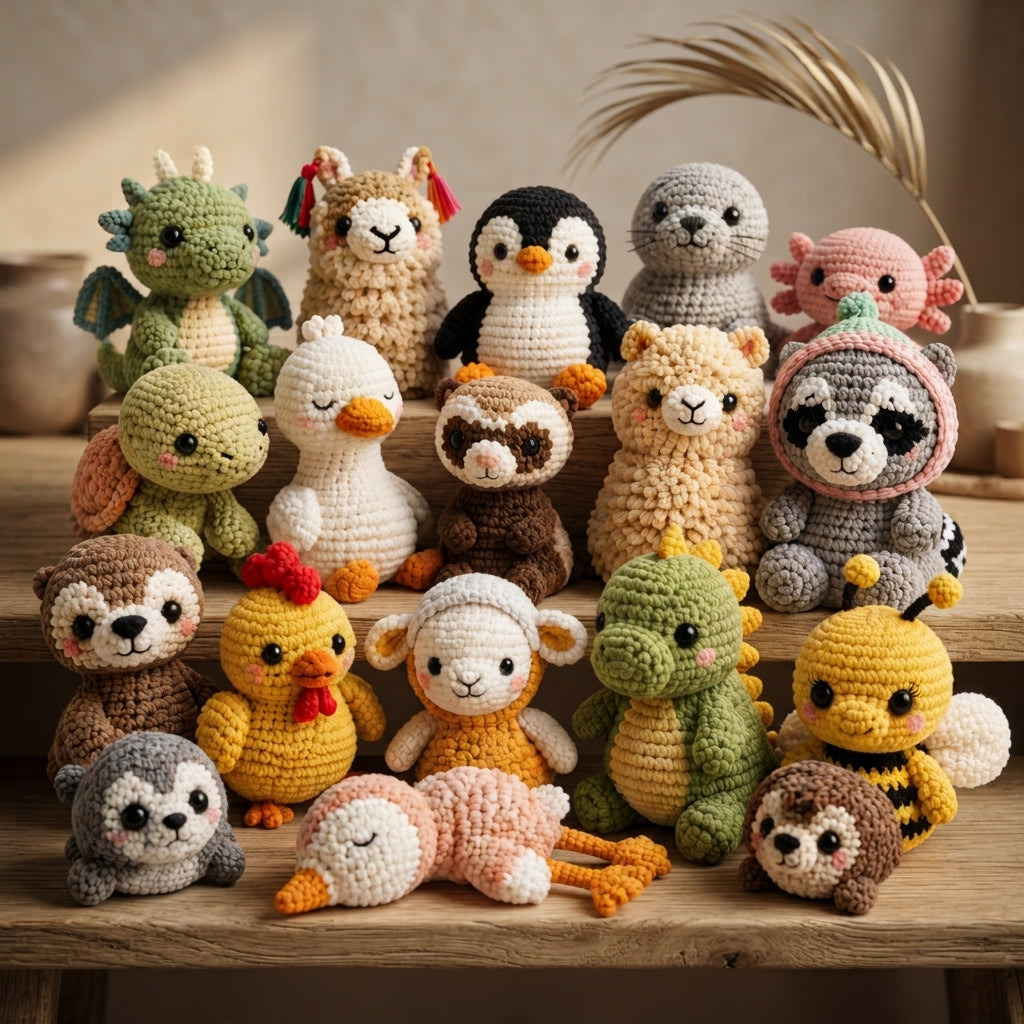 Giant Amigurumi Library V4 | ,+ Pattern Collection