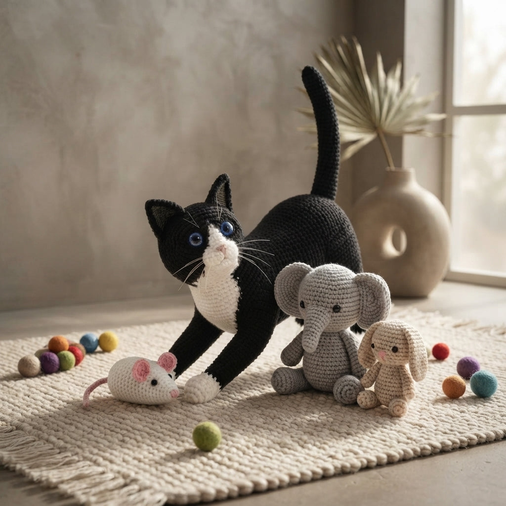 Lovable Amigurumi Cat | Amigurumi Pattern