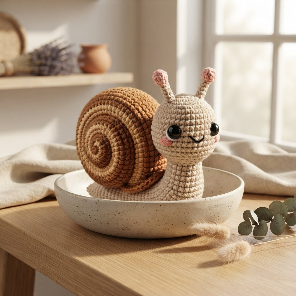 Plush Snail | Crochet Pattern PDF