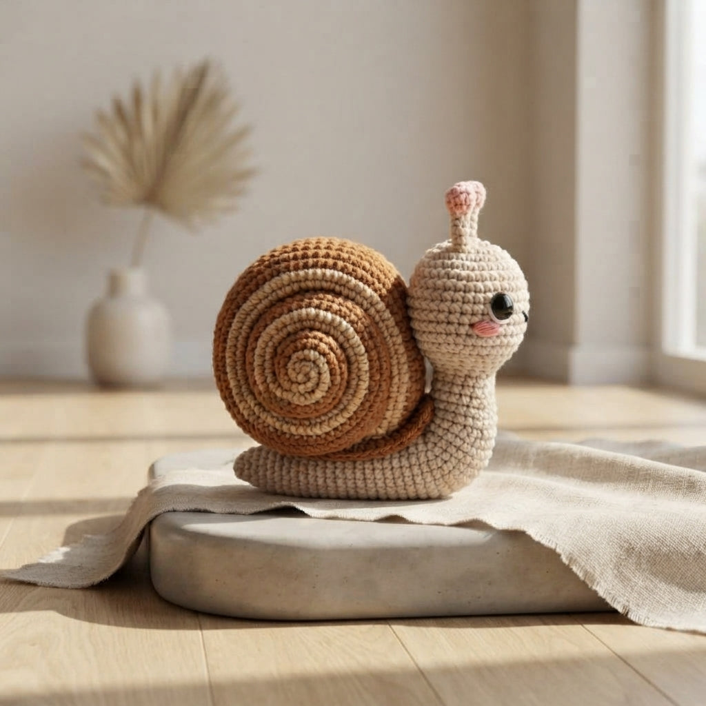 Plush Snail | Crochet Pattern PDF