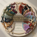 15-in-1 Bandana Pattern Bundle | Crochet Pattern PDF