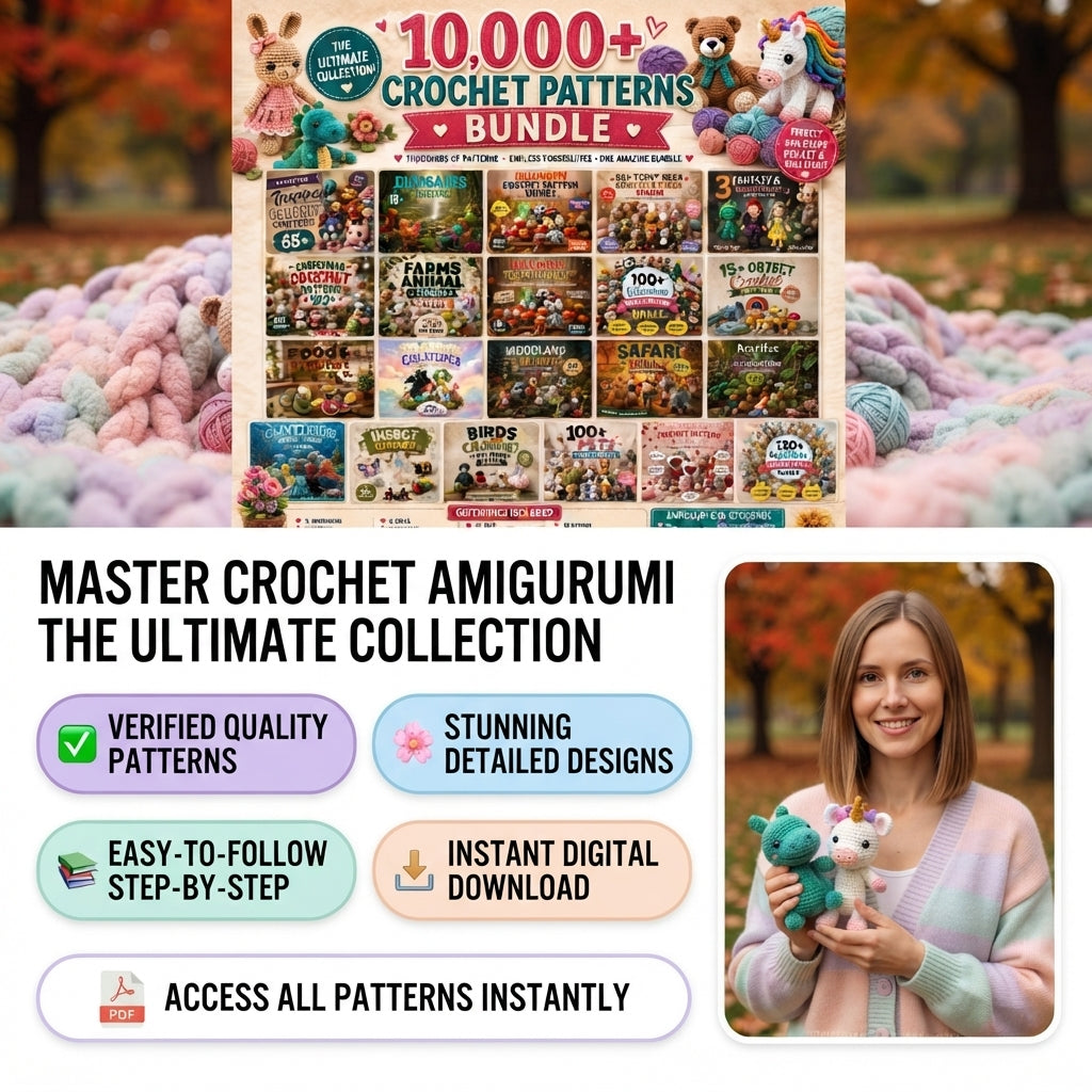 Ultimate Patterns Bag | Crochet Pattern PDF