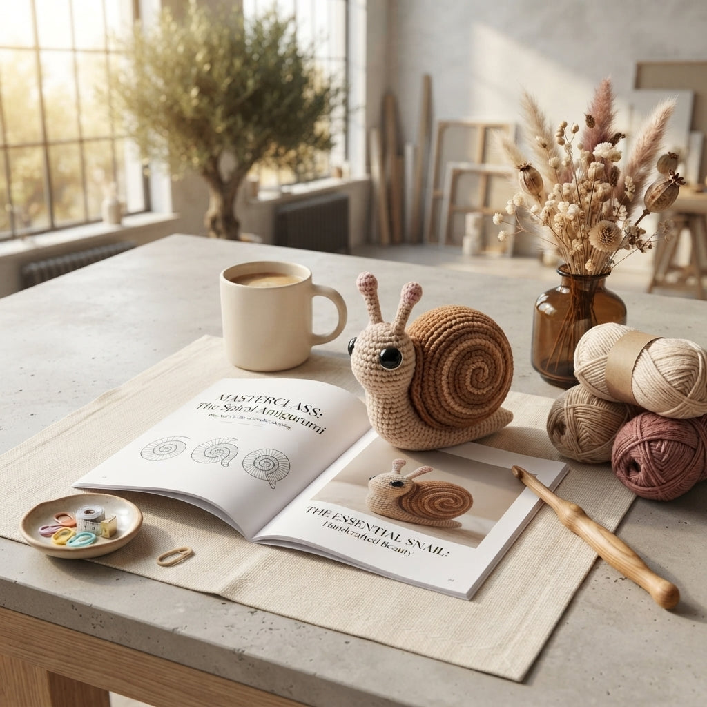 Plush Snail | Crochet Pattern PDF