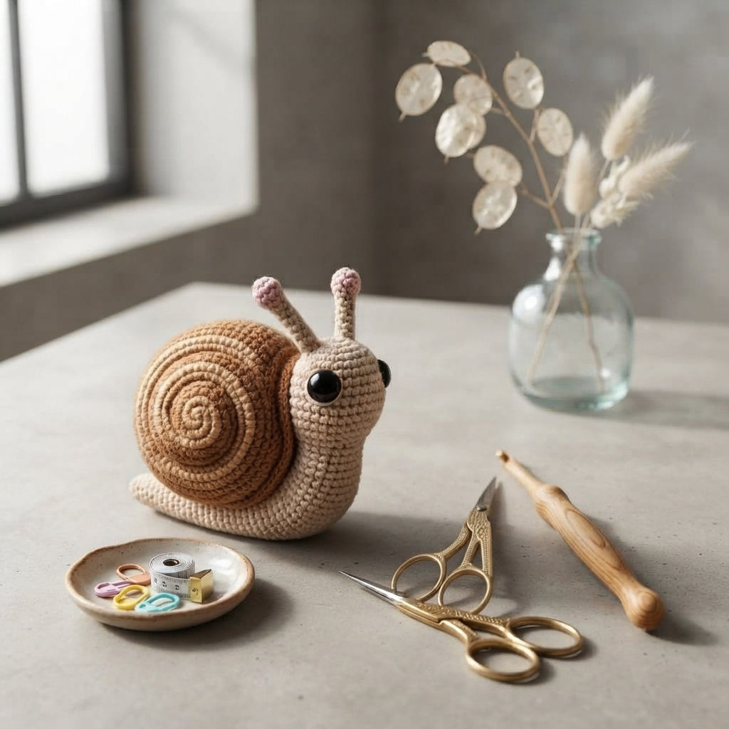 Plush Snail | Crochet Pattern PDF