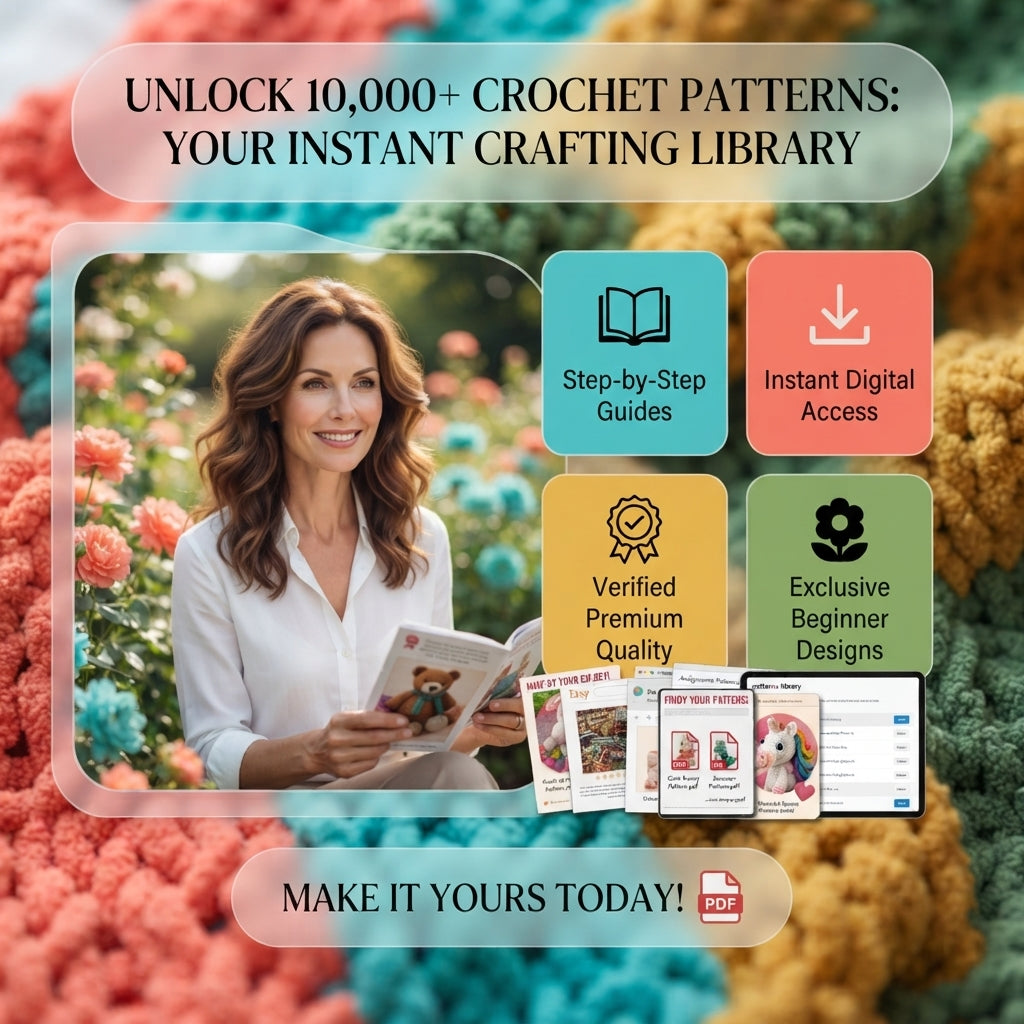 Ultimate Patterns Bag | Crochet Pattern PDF