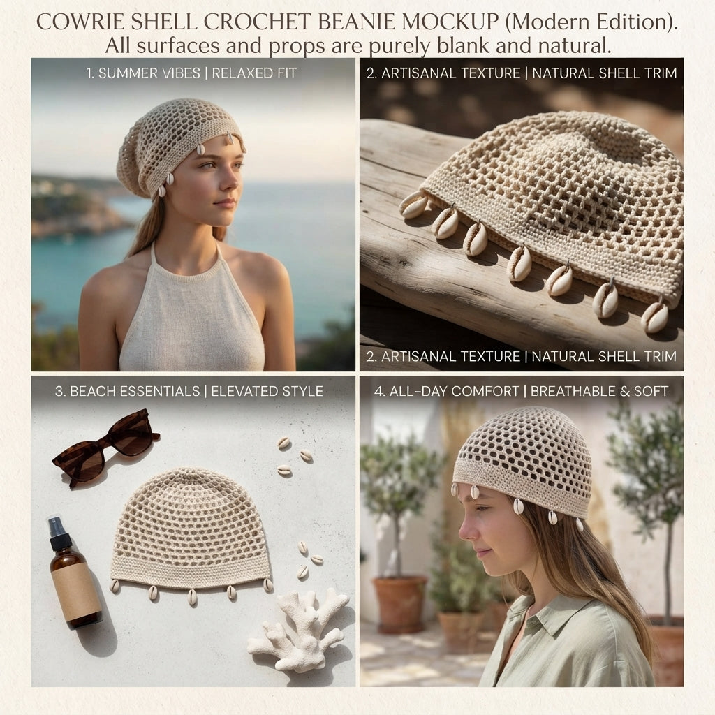 Lovely Summer Hat | Crochet Beach Hat Pattern — Design 3