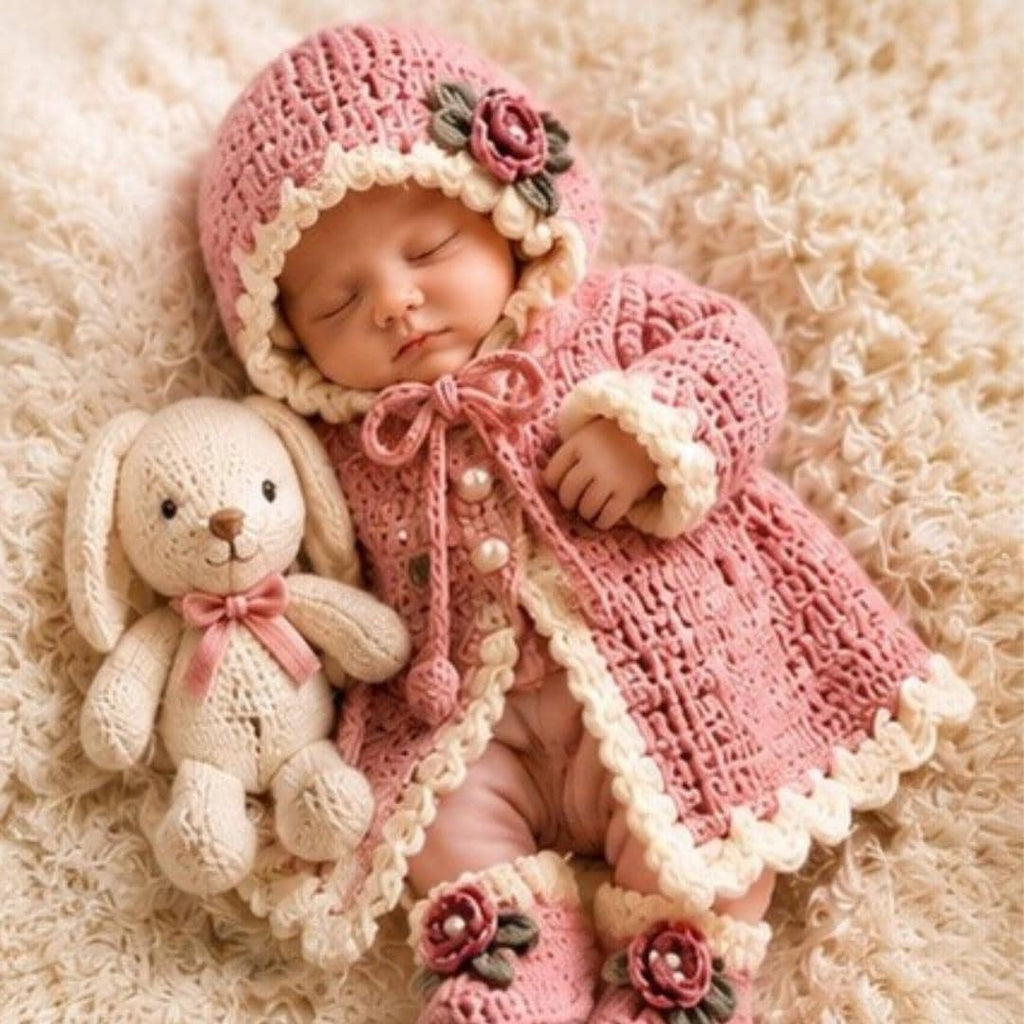 Coat Hat Booties Baby Booties | Crochet Pattern PDF