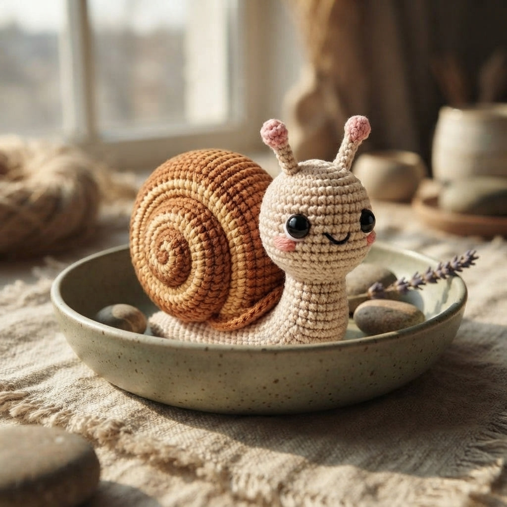 Plush Snail | Crochet Pattern PDF