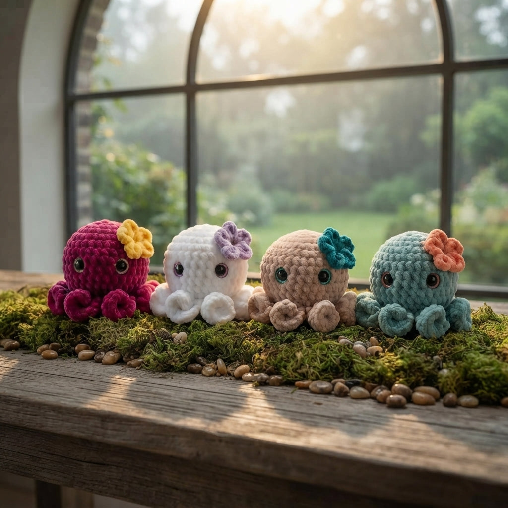 Octopus Toy Amigurumi | Amigurumi Pattern PDF