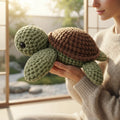 Handmade Amigurumi Turtle | Crochet PDF Pattern