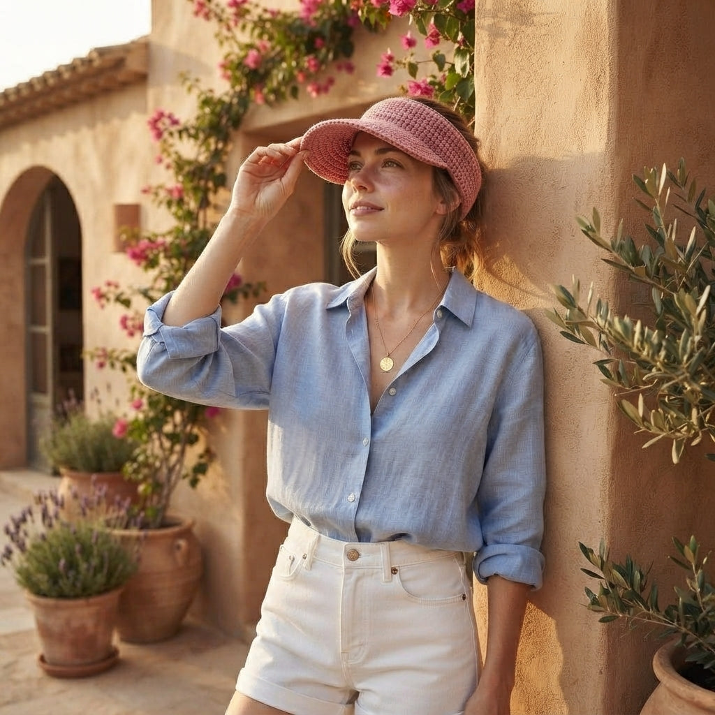 Gorgeous Sun Visor | Summer PDF Pattern — Design 7