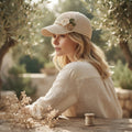 Modern Sun Visor | Crochet Hat Pattern PDF — Design 9