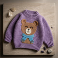 Bear Ears Baby Pullover | Crochet Pattern PDF