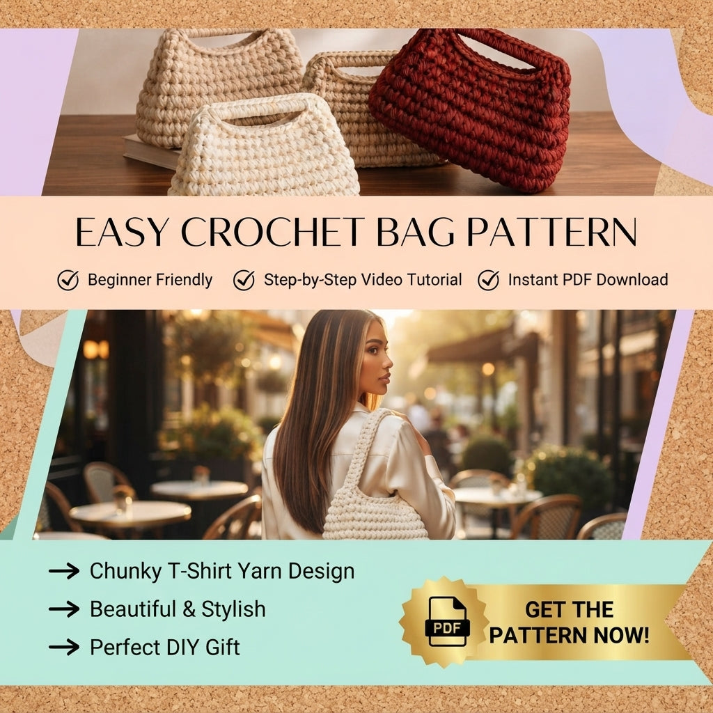 Purse Crossbody V3 | Crochet Pattern PDF