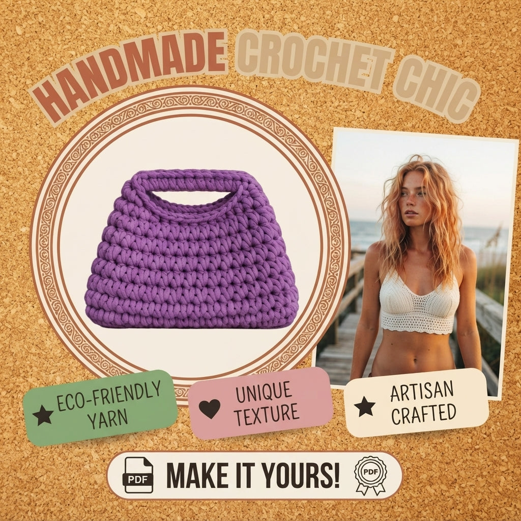 Purse Crossbody V3 | Crochet Pattern PDF