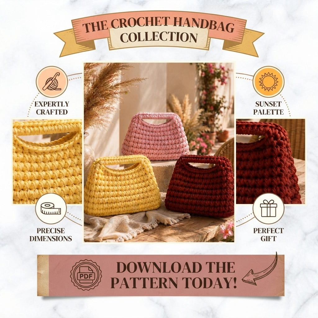 Purse Crossbody V3 | Crochet Pattern PDF