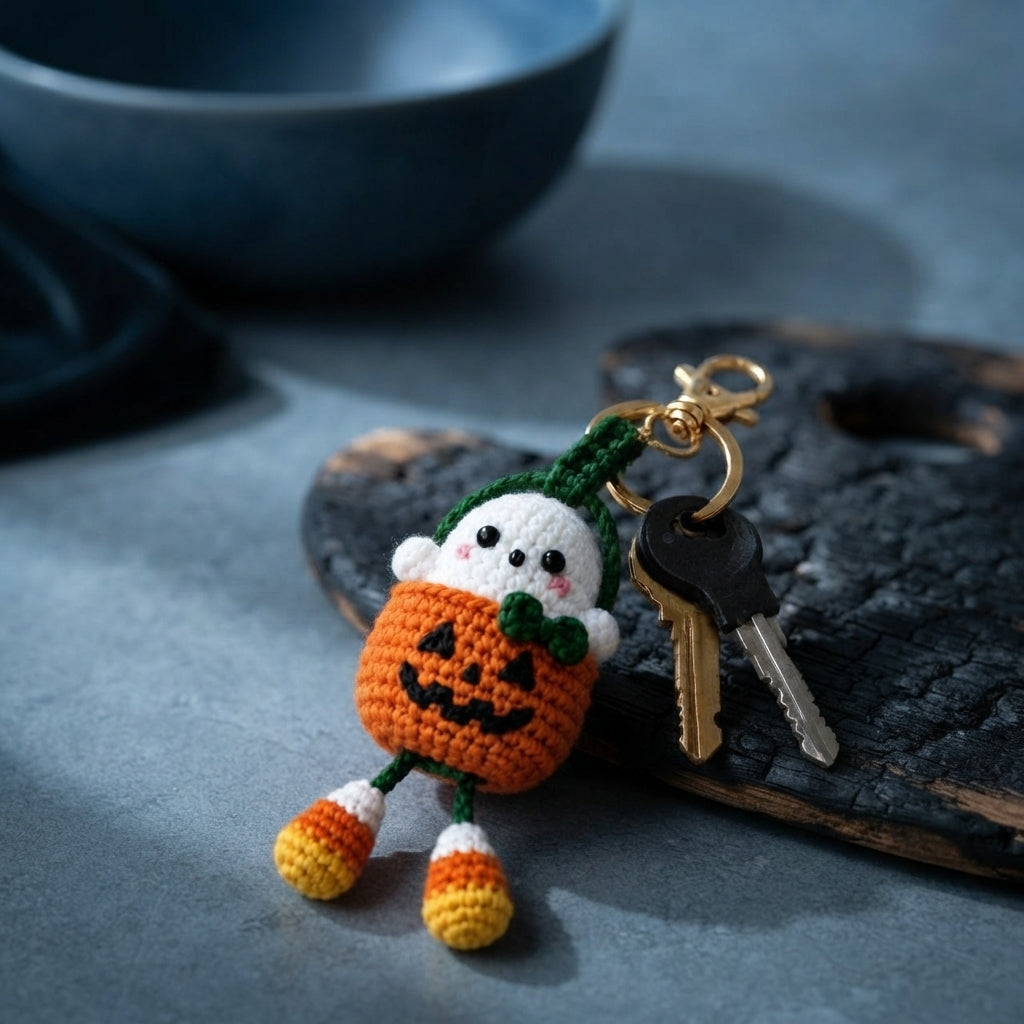 Enchanting Bag Charm Keyring | Amigurumi Guide PDF — Design 7