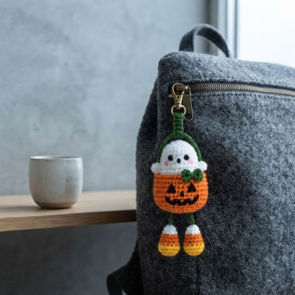 Enchanting Bag Charm Keyring | Amigurumi Guide PDF — Design 7