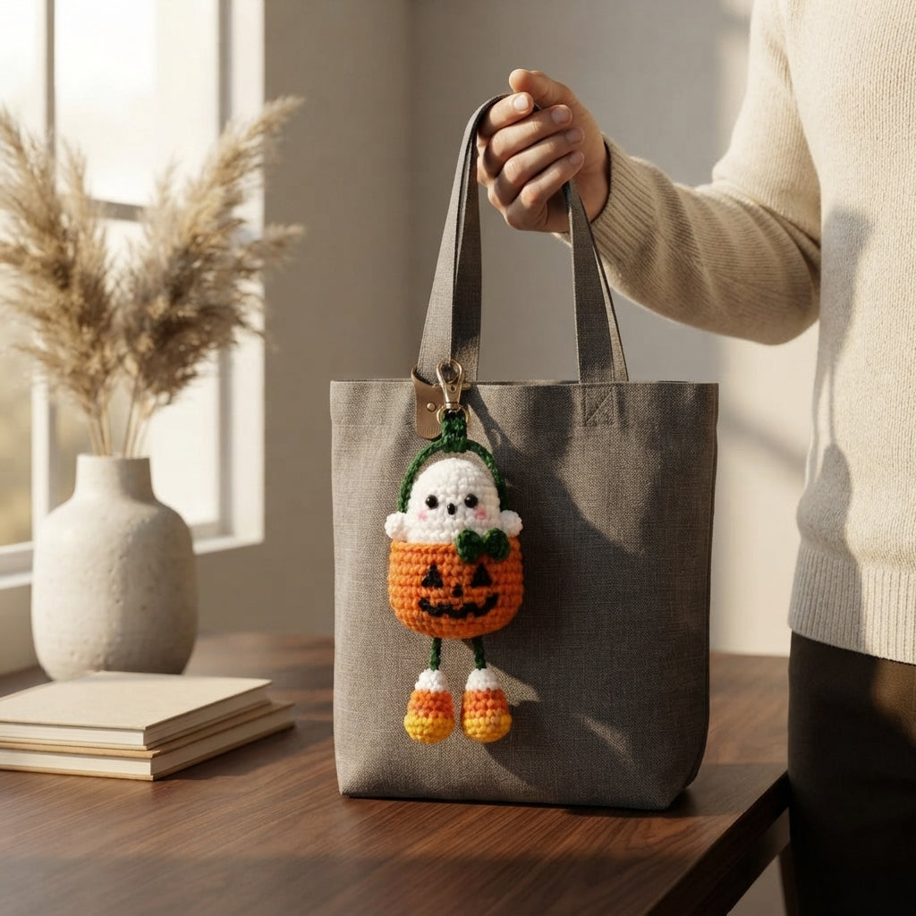 Enchanting Bag Charm Keyring | Amigurumi Guide PDF — Design 7