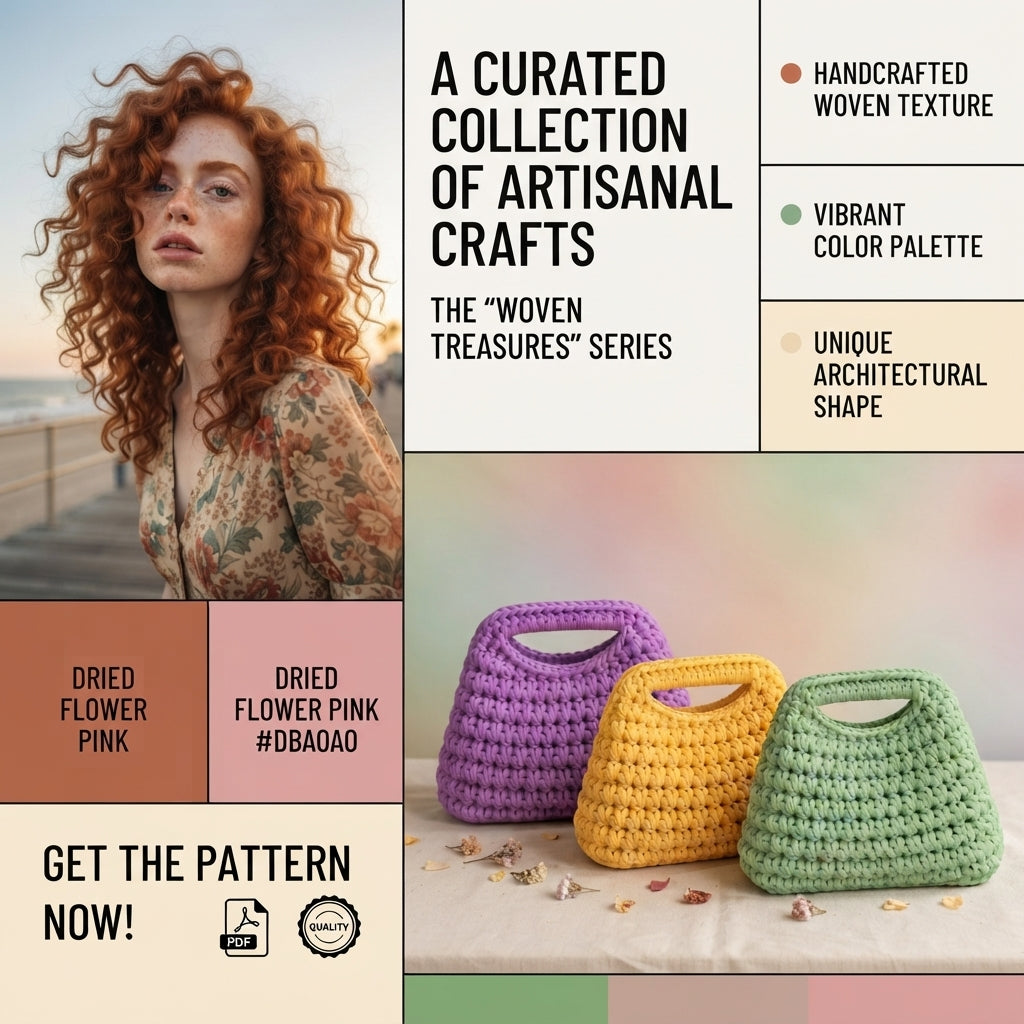 Purse Crossbody V3 | Crochet Pattern PDF
