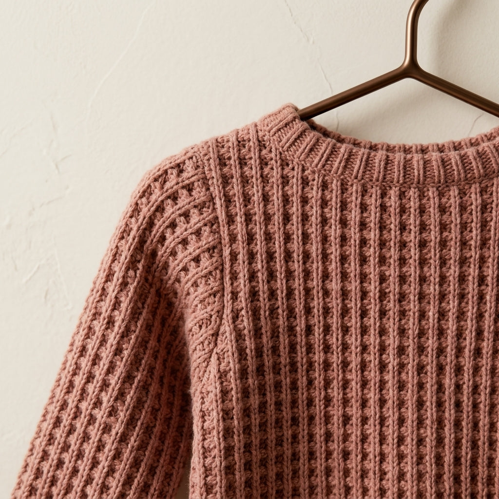 Waffle Stitch Baby Hoodie Waffle Stitch v2 | Crochet Pattern PDF