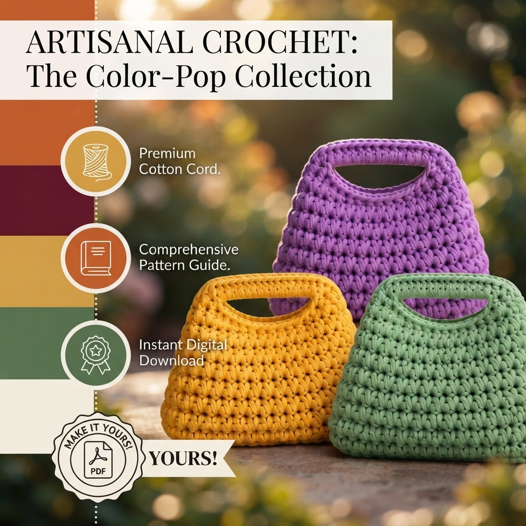Purse Crossbody V3 | Crochet Pattern PDF