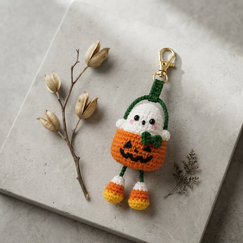Enchanting Bag Charm Keyring | Amigurumi Guide PDF — Design 7