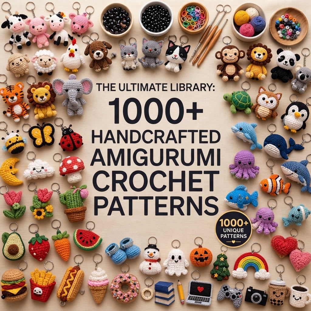 Giant Amigurumi Library | 1000+ Pattern Collection