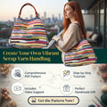 Striped Handbag | Crochet Pattern PDF