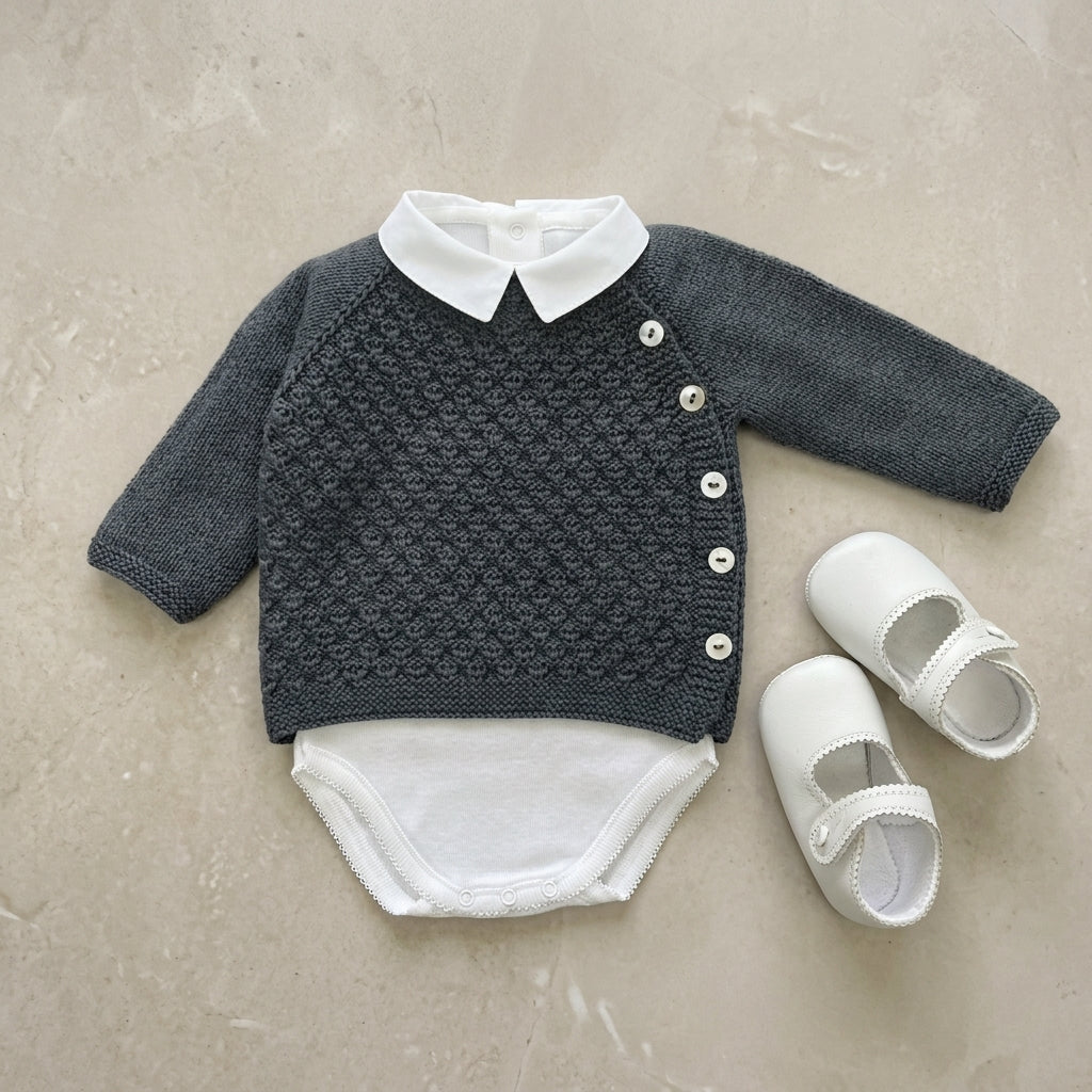 Knitting Wool Sweater Baby Sweater | Crochet Pattern PDF
