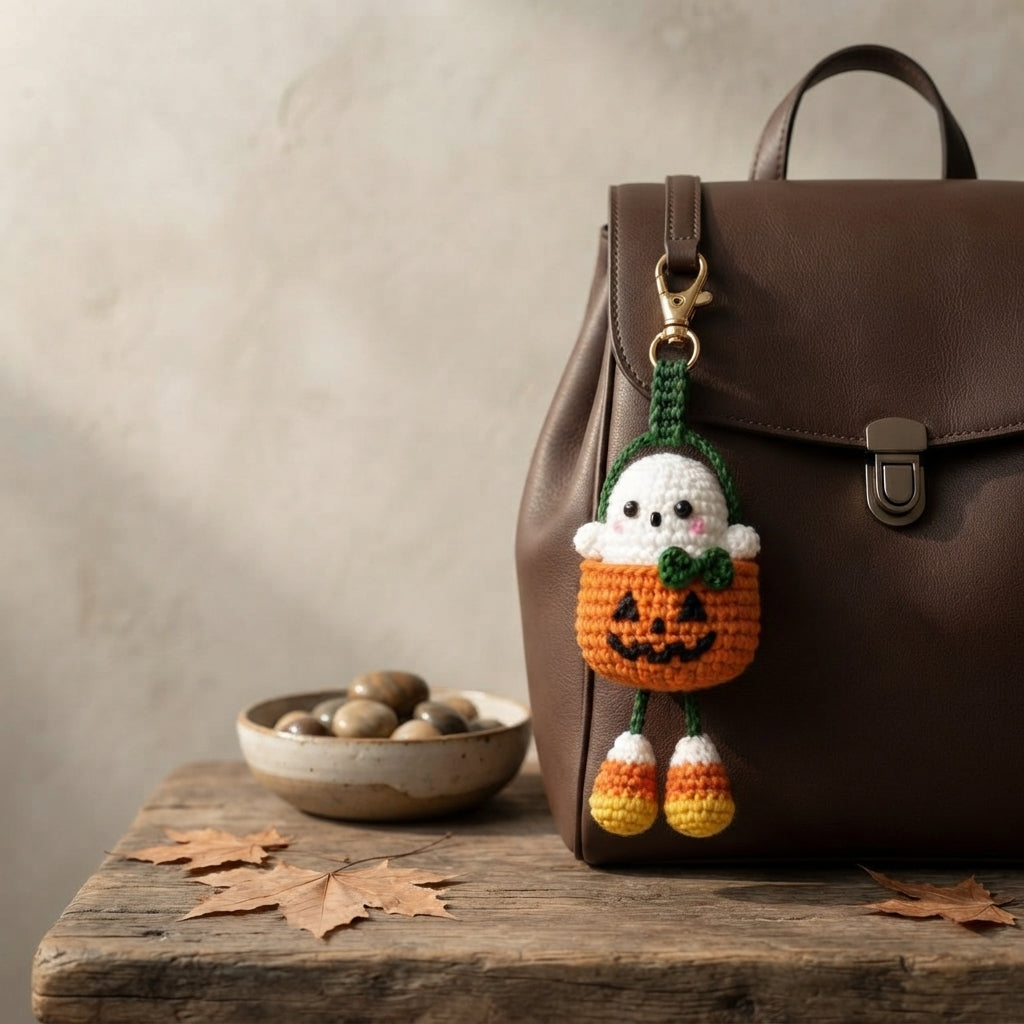 Enchanting Bag Charm Keyring | Amigurumi Guide PDF — Design 7
