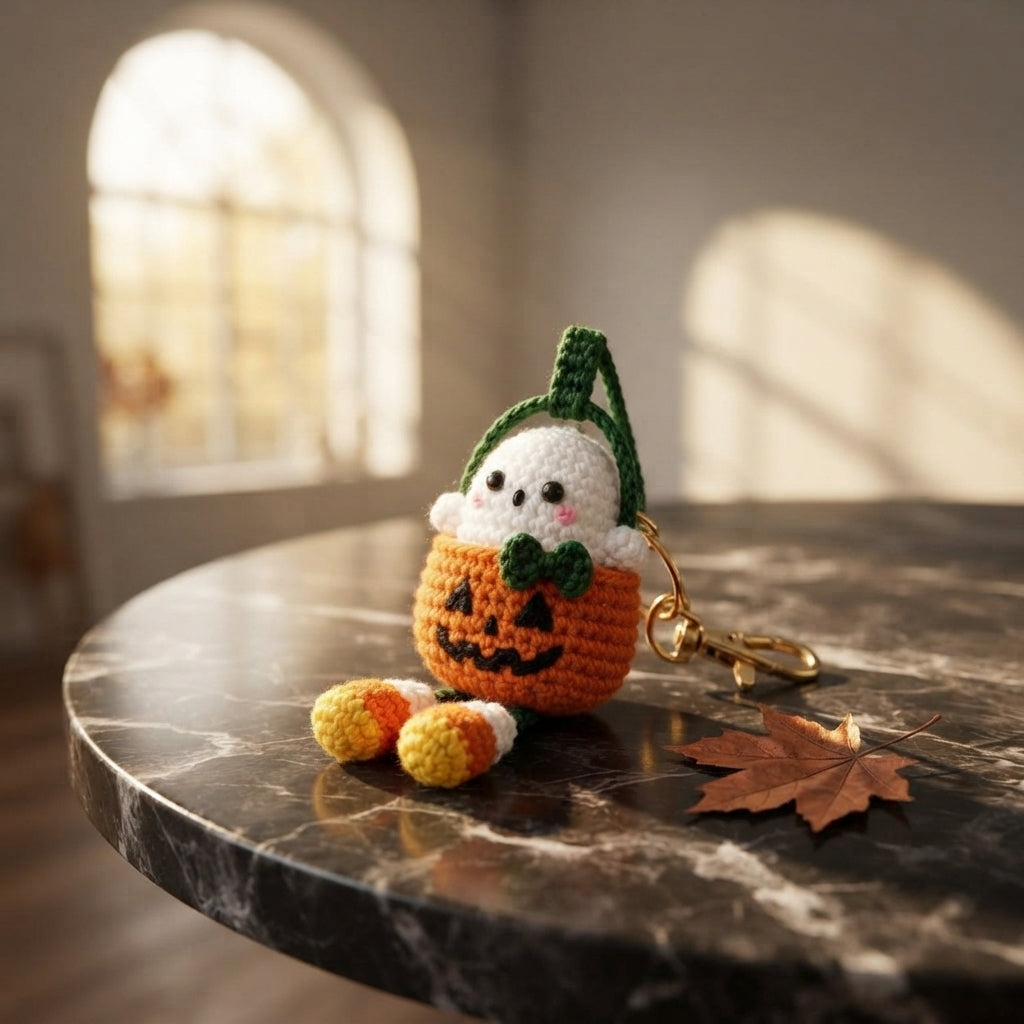 Enchanting Bag Charm Keyring | Amigurumi Guide PDF — Design 7