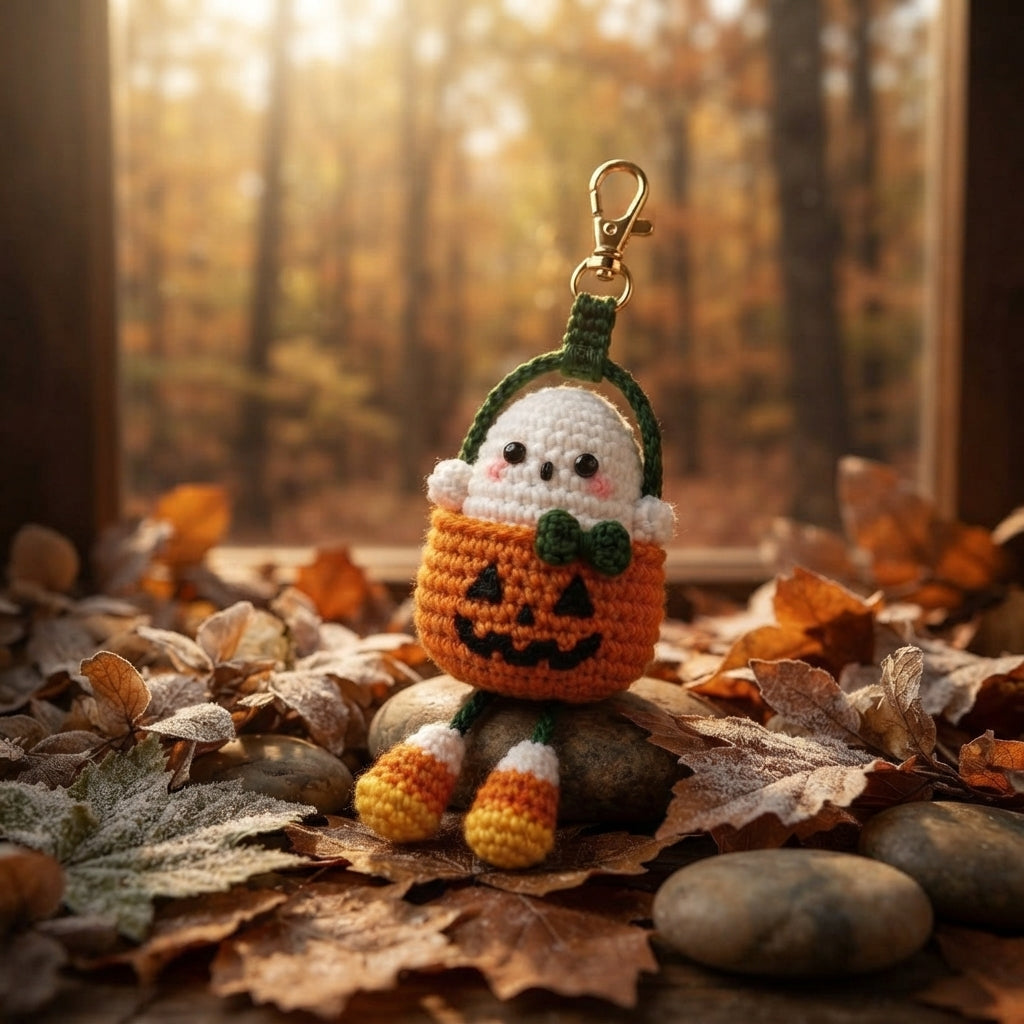 Enchanting Bag Charm Keyring | Amigurumi Guide PDF — Design 7