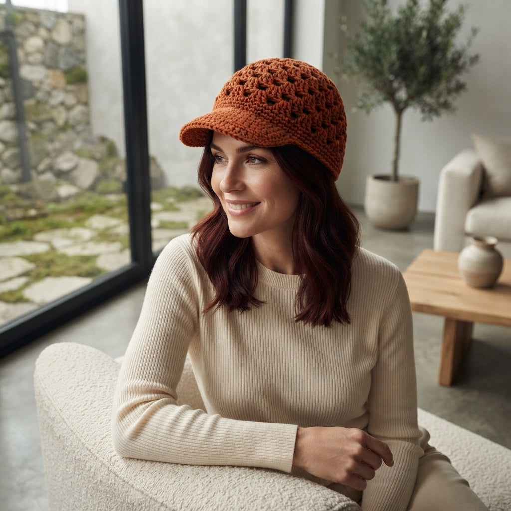 Pretty Visor | Crochet Summer Pattern — Design 2