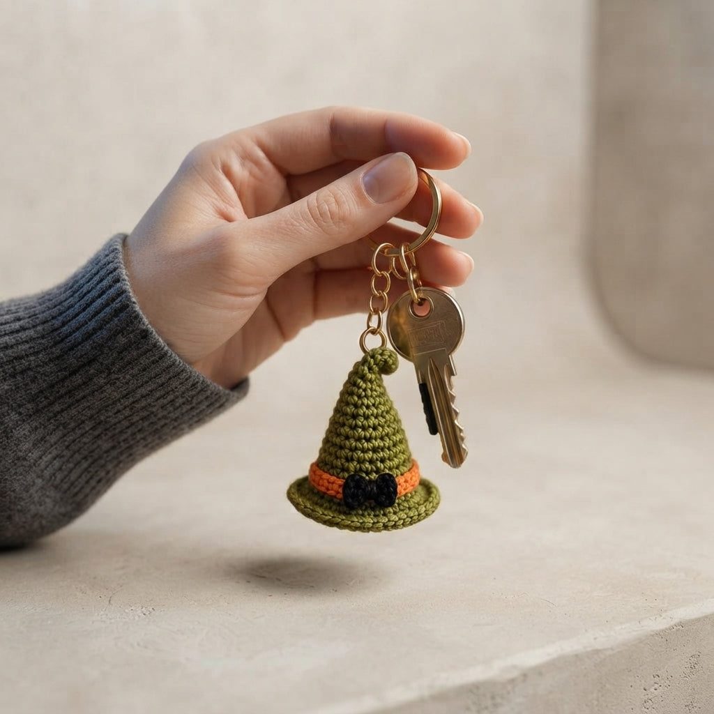 Unique Keychain Charm | Crochet Keychain Pattern — Design 3