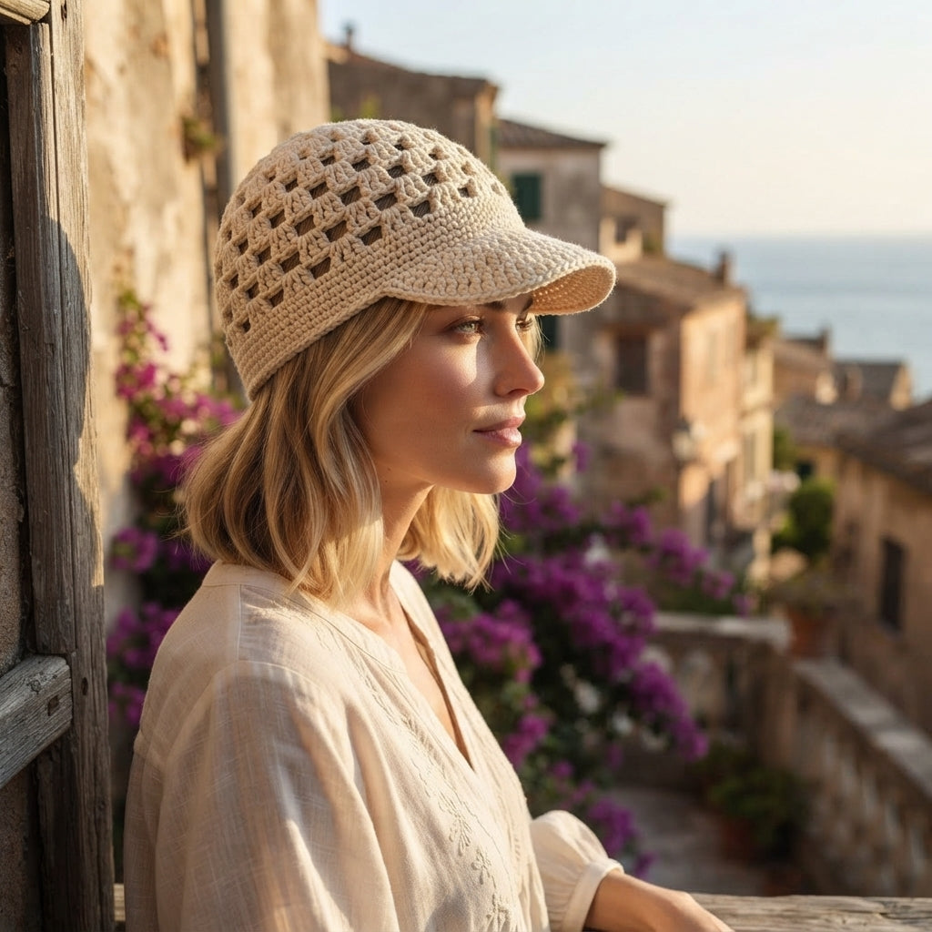 Pretty Visor | Crochet Summer Pattern — Design 2